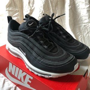 Nike Air Max 97 Black White Size 10.5